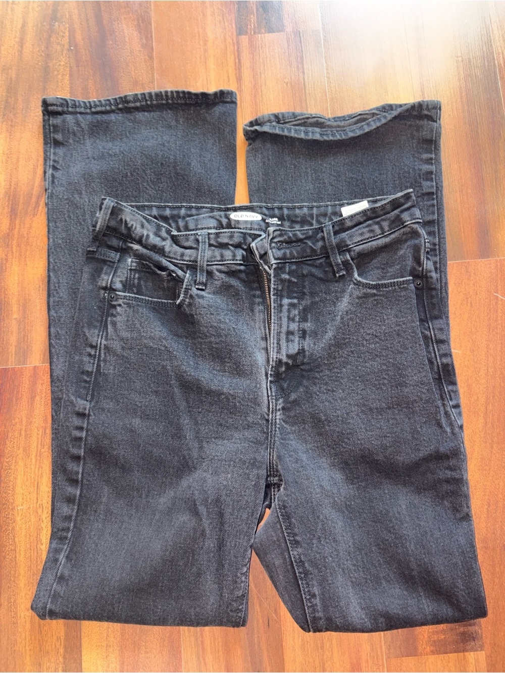 Old Navy Black Wide-Leg Women’s Jeans